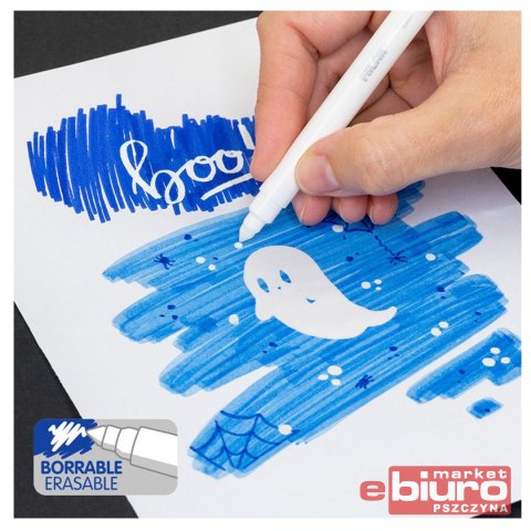 FLAMASTRY WYMAZYWALNE ZE STOŻ. KOŃ. 12 SZT 80093