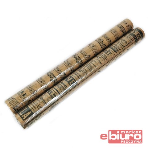 FOLIA NUTY GAZETY 50CM X 10Y F143 FLO-ART