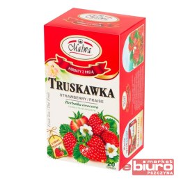 HERBATA OWOCOWA 20TB TRUSKAWKOWA MALWA TEA