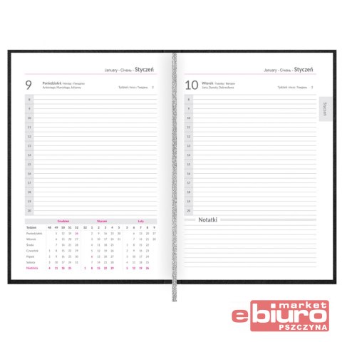 KALENDARZ STANDARD A4 DTP BRĄZ HAMELIN