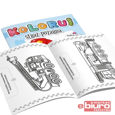 KOLEKCJA KOLORUJ. STRAŻ POŻARNA MARTEL