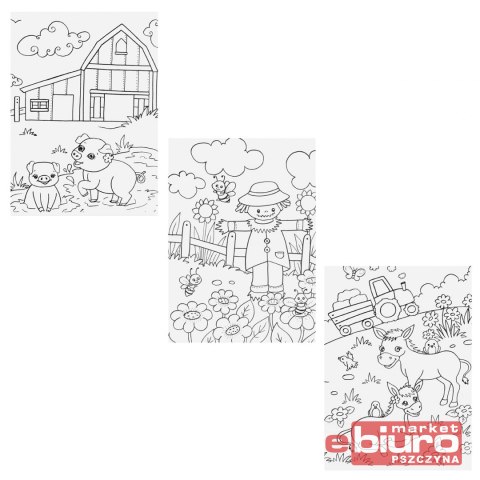 KOLOROWANKA A4 MFP ZWIERZĘTA NA FARMIE 5301064