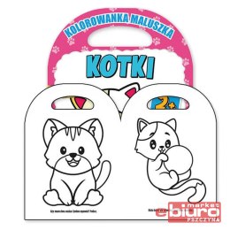 KOLOROWANKA MALUSZKA. KOTKI MARTEL