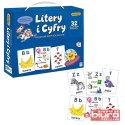 LITERY I CYFRY OBRAZKOWE KARTY EDUKACYJNE ADAMIGO