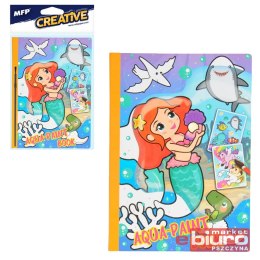 MALOWANIE WODĄ KOLOROWANKA 8 OBRAZKÓW 1003 MFP