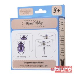 GRA PAMIĘCIOWA MEMO OWADY MAMA MALUJE
