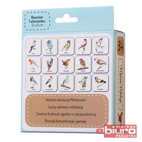 GRA PAMIĘCIOWA MEMO PTAKI MAMA MALUJE