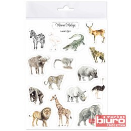 NAKLEJKI ZWIERZĘTA AFRYKI