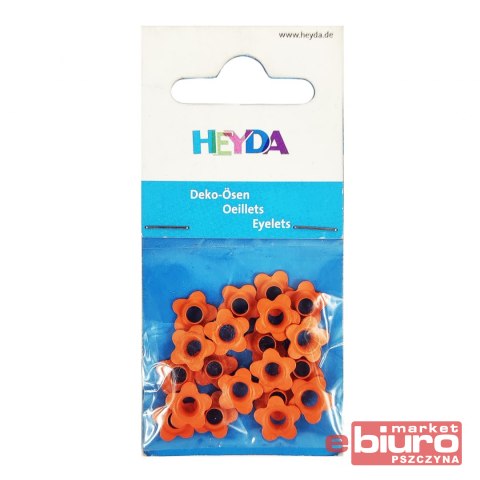 NITY DEKORACYJNE 20SZT. KWIATKI MIX HEYDA