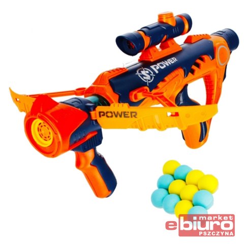 PISTOLET NA PIŁKI PIANKOWE 44X25X9 MC SPORT