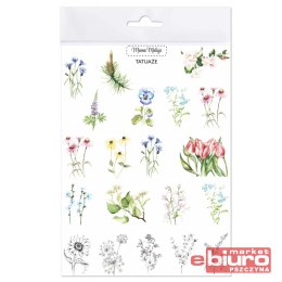 TATUAŻE ZMYWALNE KWIATY