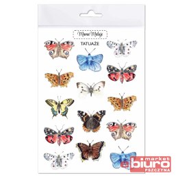 TATUAŻE ZMYWALNE MOTYLE