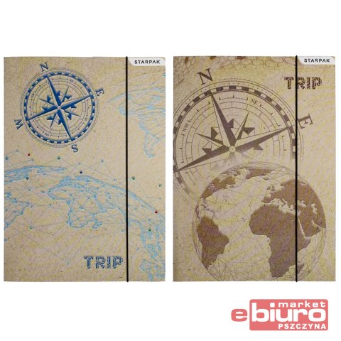 TECZKA Z GUMKA A4 TRIP 491063