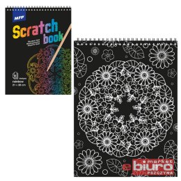 WYDRAPYWANKA BLOK 21X28CM MIX TĘCZA MFP