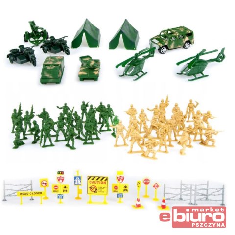 ZESTAW WOJSKO 24X32 MC MILITARY PLX
