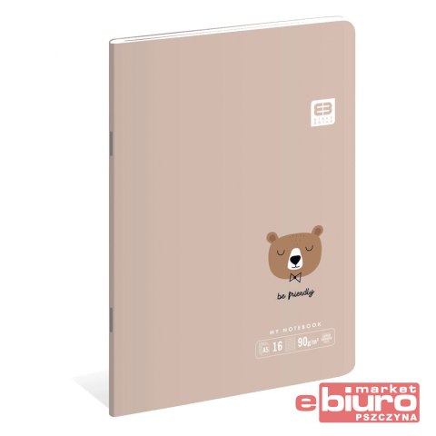 ZESZYT A5 16K KOLOROWE TRZY LINIE FRIENDS GIRLS